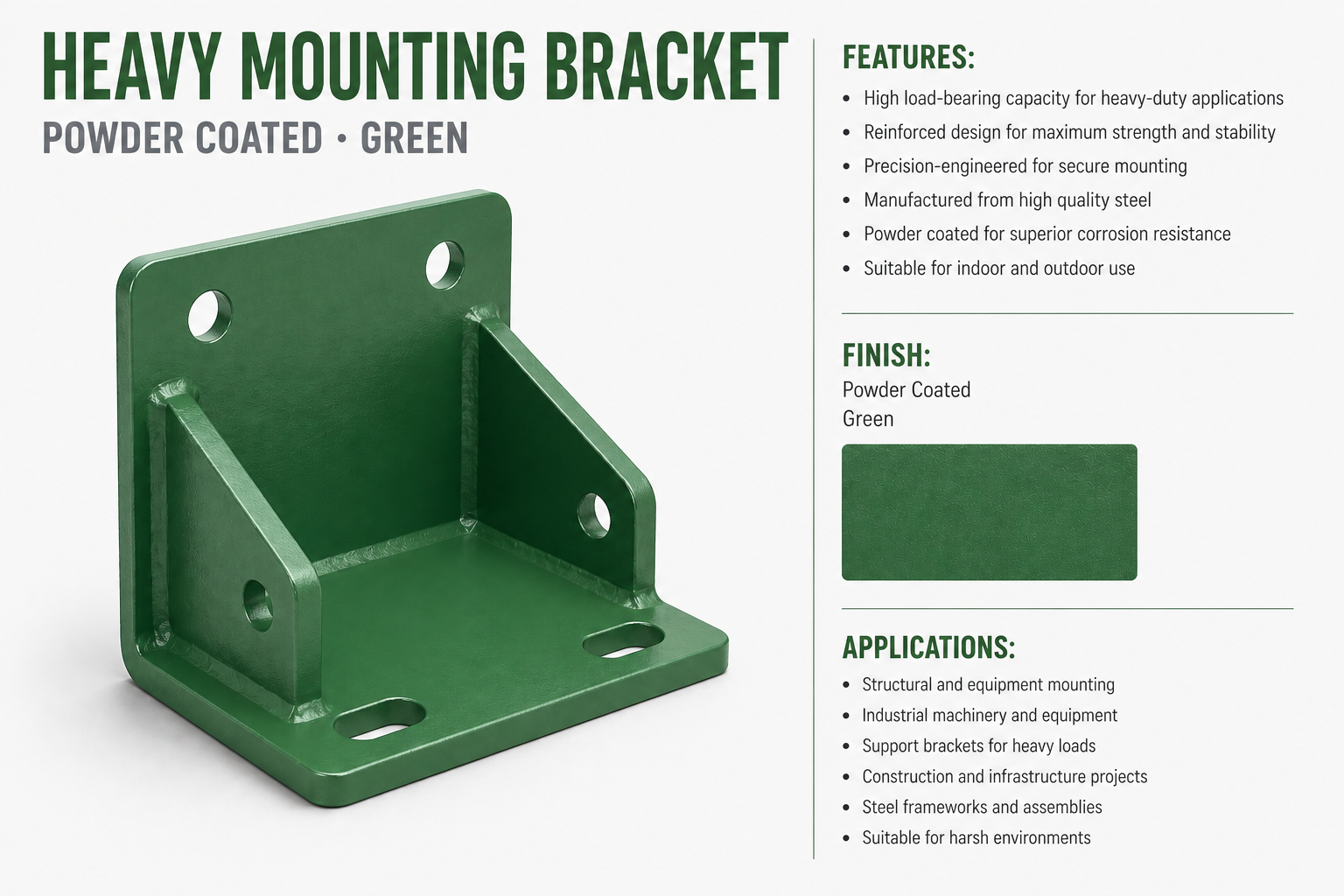 Heavy Mounting Bracket