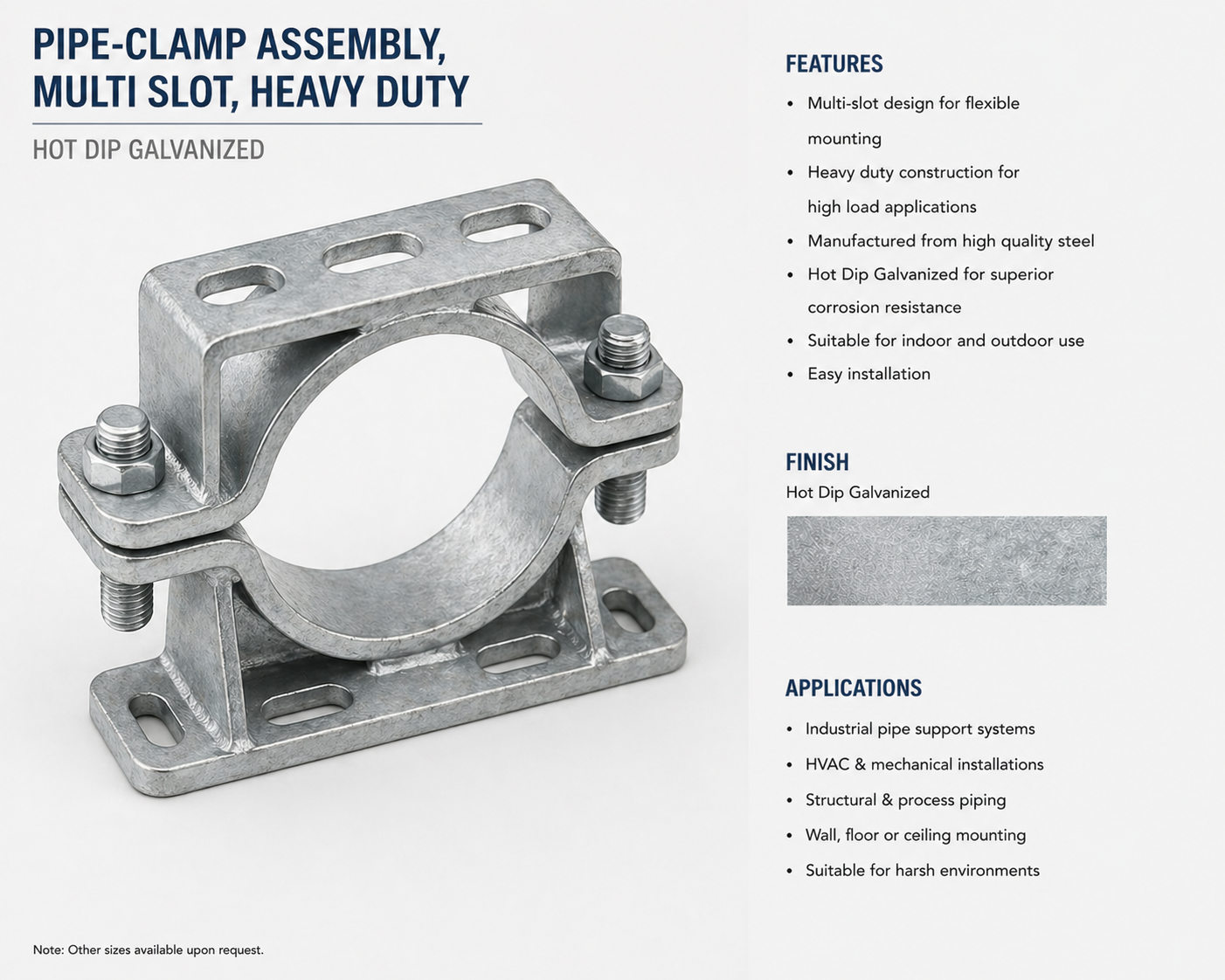 Pipe Clamp Assembly